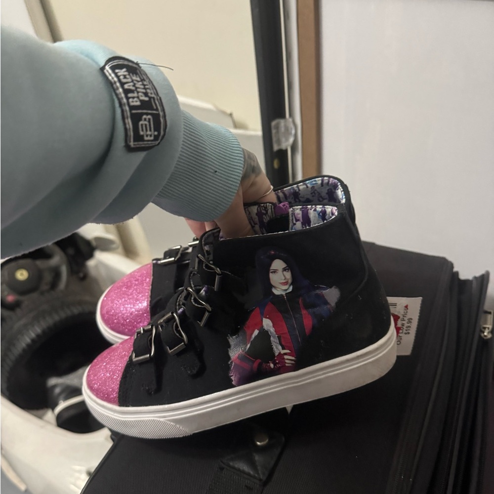 Descendants Themed Shoes in Purple and Blue